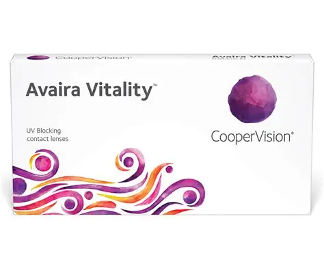 Caja original de lentes de contacto Avaira Vitality CooperVision